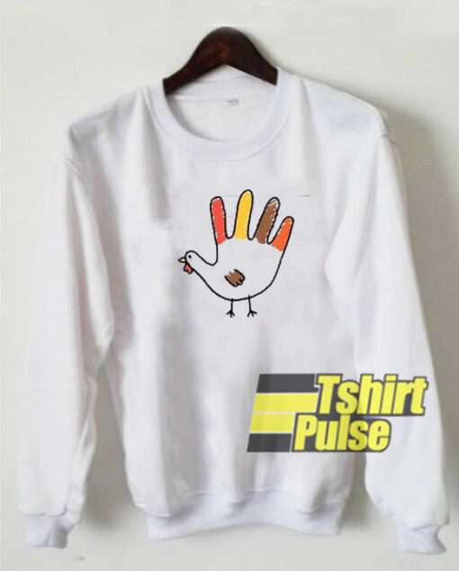 Hand Turkey sweatshirt