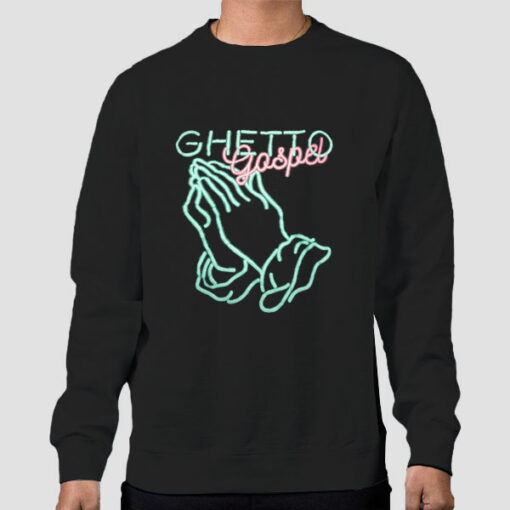 Hands Pray Gospel Ghetto Sweatshirt Cheap