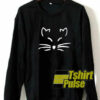 Harajuku Cat Face sweatshirt