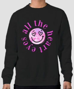 Heart Eyes Emoji Valentine Day Sweatshirt Cheap Heart Eyes Emoji Valentine Day Sweatshirt Cheap