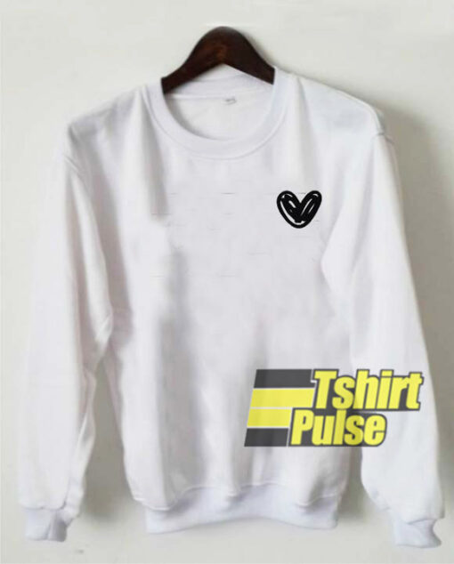 Heart Pocket sweatshirt