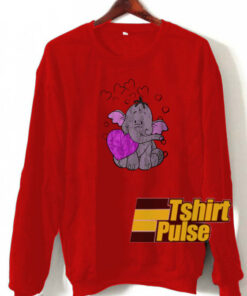 Heffalump Valentine sweatshirt