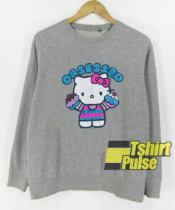 Hello Kitty Obsessed Cupcake sweatshirt