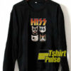 Hiss Kiss cats sweatshirt