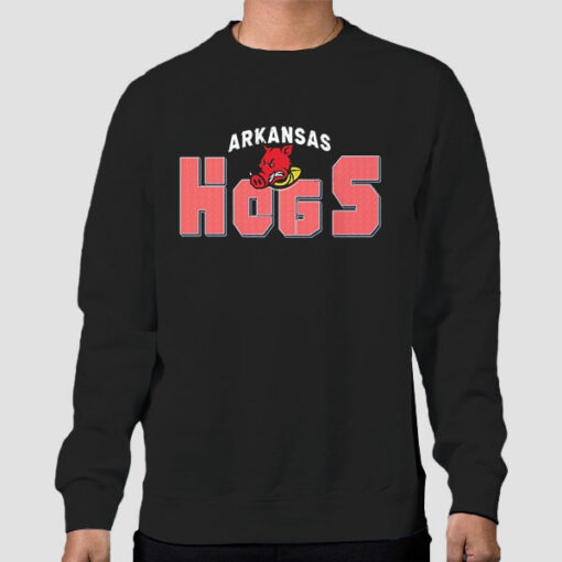 Hogs Graphic Vintage Arkansas Sweatshirt Cheap