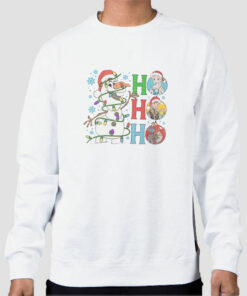 Hohoho Olaf the Snowman Sweatshirt Cheap 1