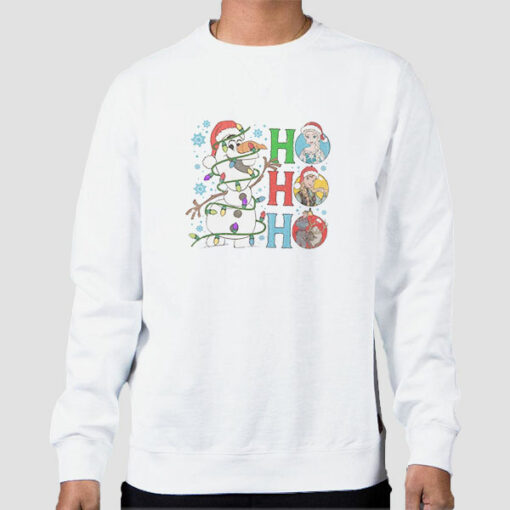 Hohoho Olaf the Snowman Sweatshirt Cheap