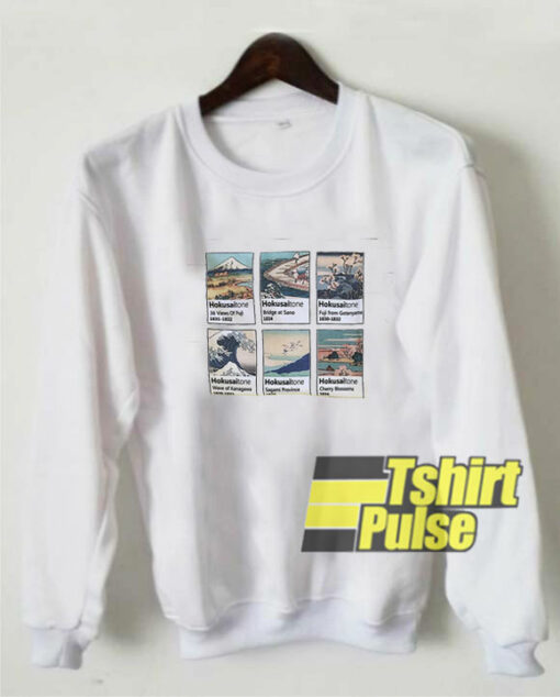 Hokusaitone sweatshirt