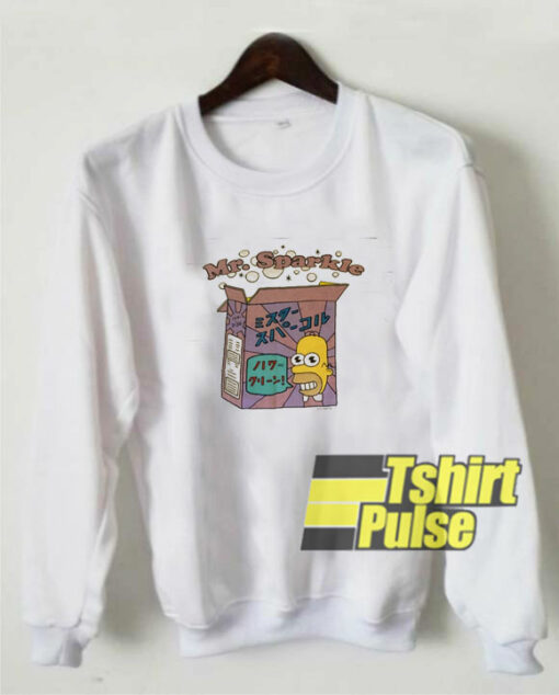 Homer Mr Sparkle sweatshirt