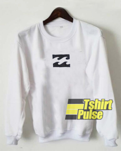 Horizontal White Fire sweatshirt