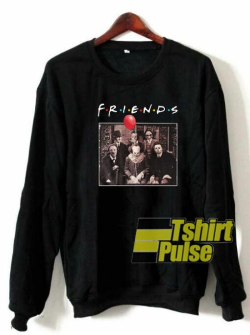 Horror Character Friends sweatshirt