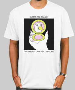Human Are Tragic Thankfully I Am a Silly Goose Sweatshirt Cheap 3