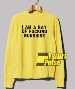 I Am A Ray Of Fucking Sunshine sweatshirt
