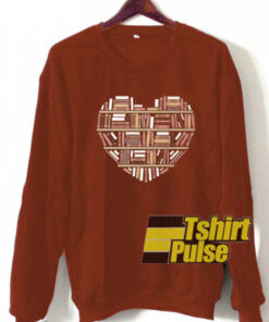 I Heart Books sweatshirt
