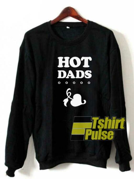 I Love Hot Dads Vintage sweatshirt