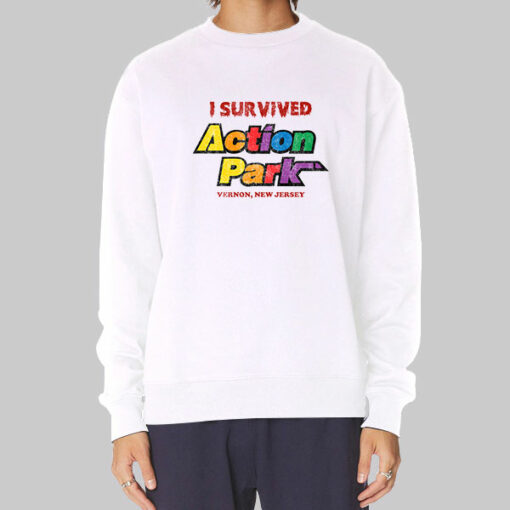 I Survived Action Park Sweatshirt Cheap