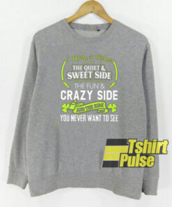 I have 3 slides sweatshirt