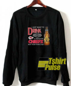 I just want to drink sweatshirt