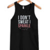 I sparkle tank top