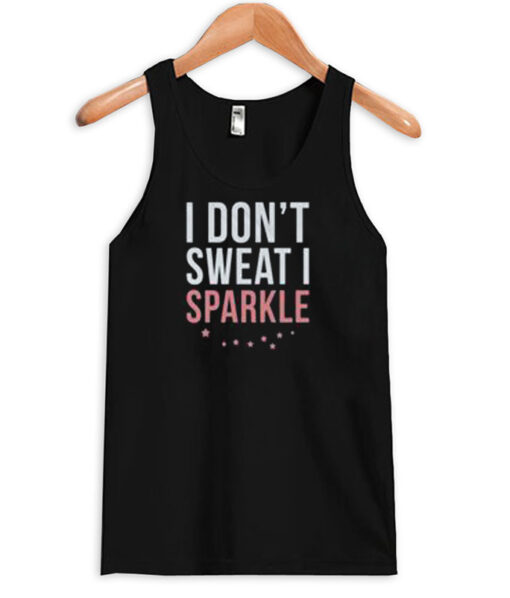 I sparkle tank top