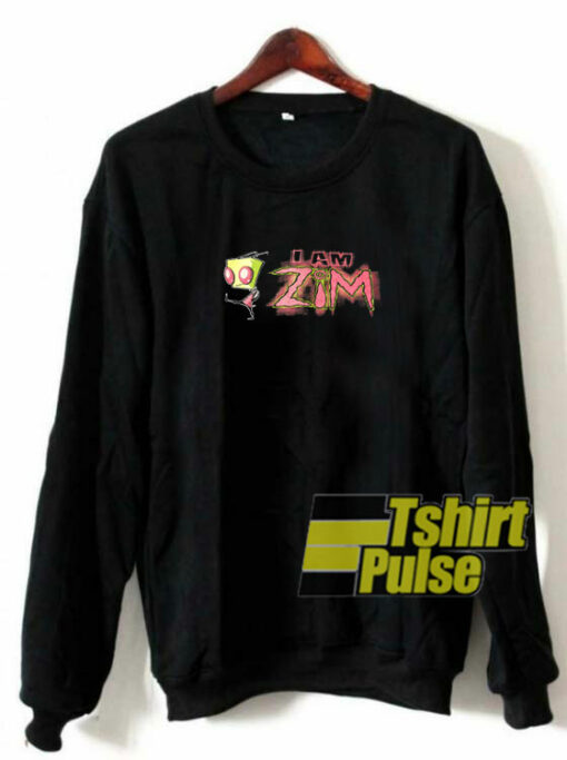 Iam Zim Cartoon sweatshirt