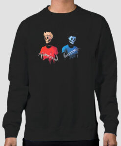 Iamjakehill Merch Josh a E Iamjakehill Skull Sweatshirt Cheap