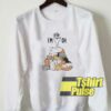 Im Okay Cats Cartoon sweatshirt