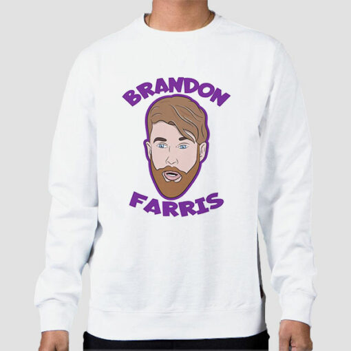 Imbrandonfarris Merch Funny Face Sweatshirt Cheap