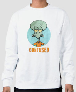 Inpsired Confused Squidward Sweatshirt Cheap