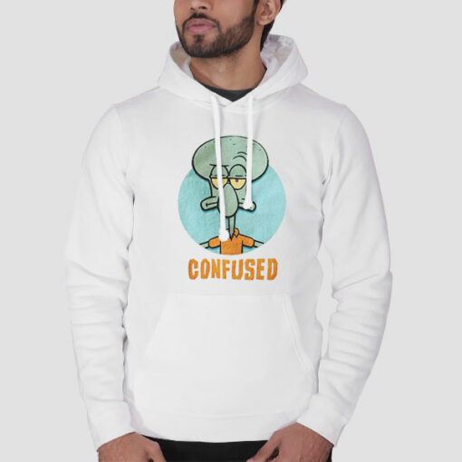 Inpsired Confused Squidward Sweatshirt Cheap