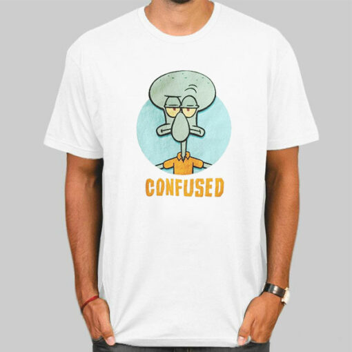 Inpsired Confused Squidward Sweatshirt Cheap