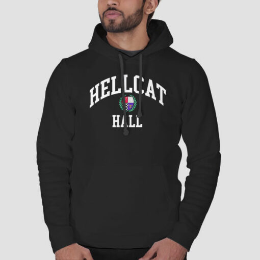 Inspiring University Hellcat Hall Sweatshirt Cheap