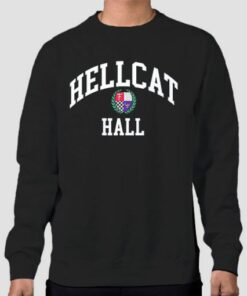 Inspiring University Hellcat Hall Sweatshirt Cheap 4