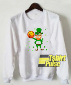 Irish Leprechaun Basketball sweatshirt