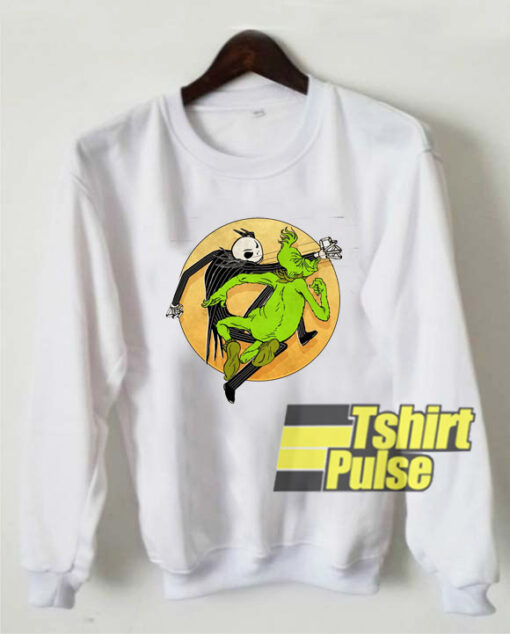 Jack VS Grinch sweatshirt