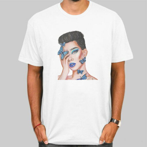 James Charles Butterfly Inspired Sweatshirt Cheap