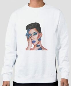 James Charles Butterfly Inspired Sweatshirt Cheap 3 James Charles Butterfly Inspired Sweatshirt Cheap 4