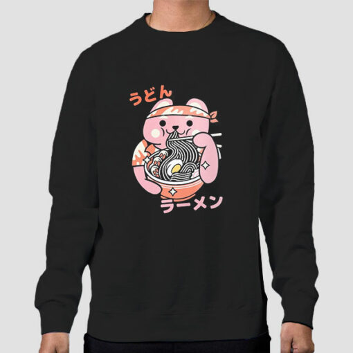 Japanese Bears Ramen House Sweatshirt Cheap