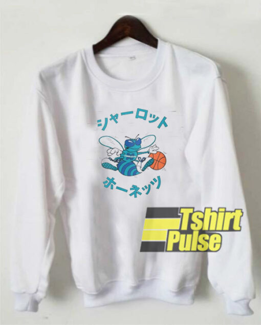 Japanese Charlotte Hornets sweatshirt