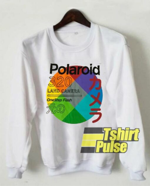 Japanese Polaroid Land Camera sweatshirt