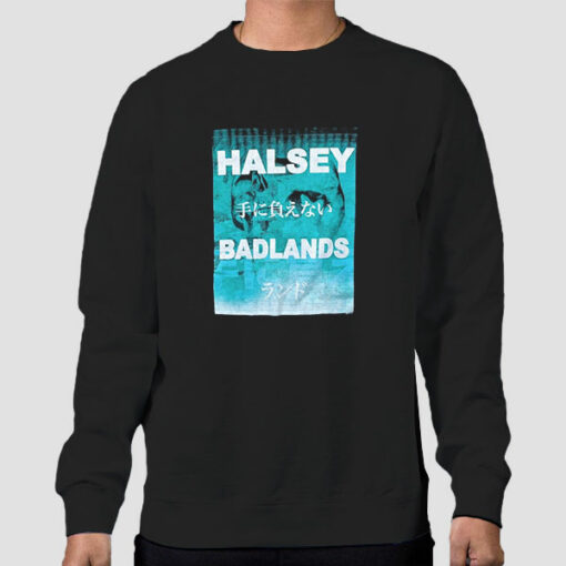 Japanese Text Halsey Badlands Sweater Cheap