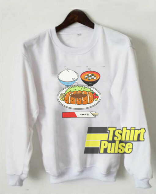 Japanese Tonkatsu Teishoku sweatshirt