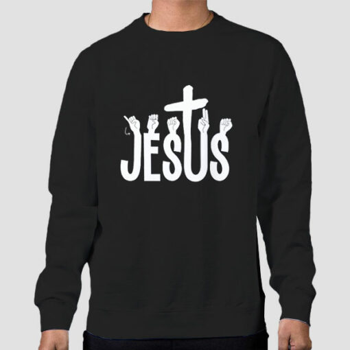 Jesus Be Kinds Asl Sweatshirt Cheap