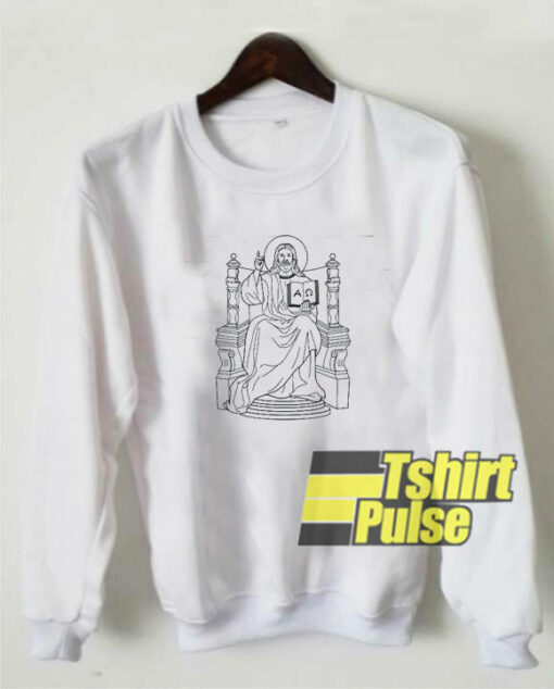 Jesus King Graphic sweatshirt