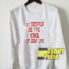 Jesus King of Israel sweatshirt