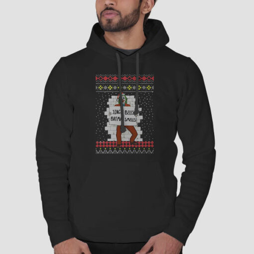 Jingle Bells Batman Smells Joker Sweatshirt Meme Cheap