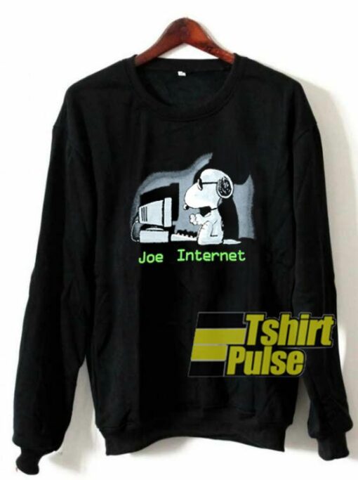 Joe Internet Snoopy Cartoon sweatshirt