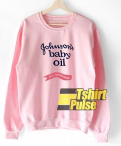Johnson’s Baby Oil Printed sweatshirt