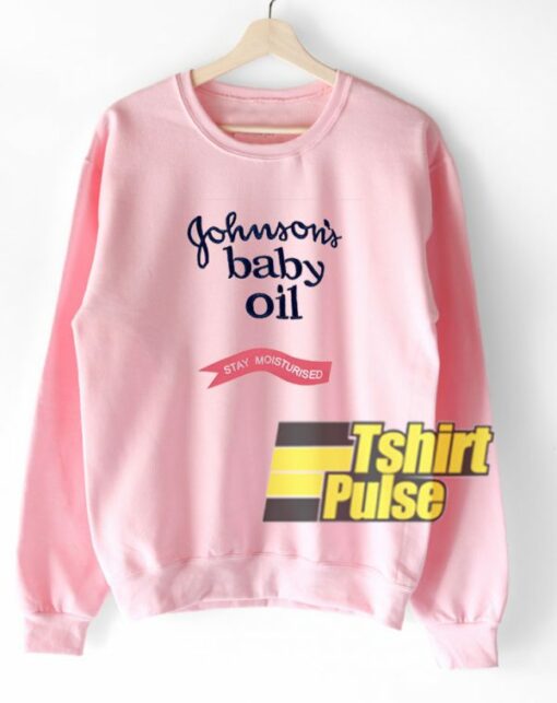 Johnson’s Baby Oil Printed sweatshirt