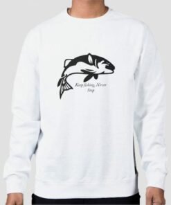 Jon B Fishing Merch Keep Fishing Never Stop Sweatshirt Cheap 4
